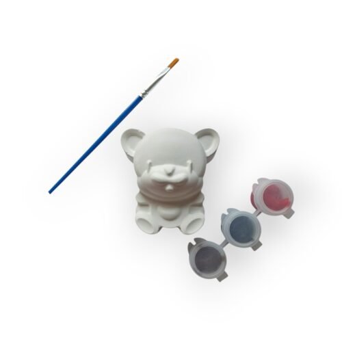 Gipsvorm verfsetje beertje