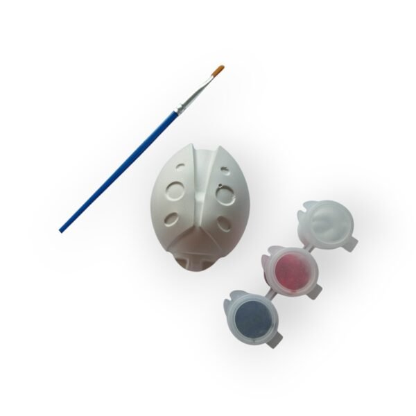 Gipsvorm verfsetje lieveheersbeestje