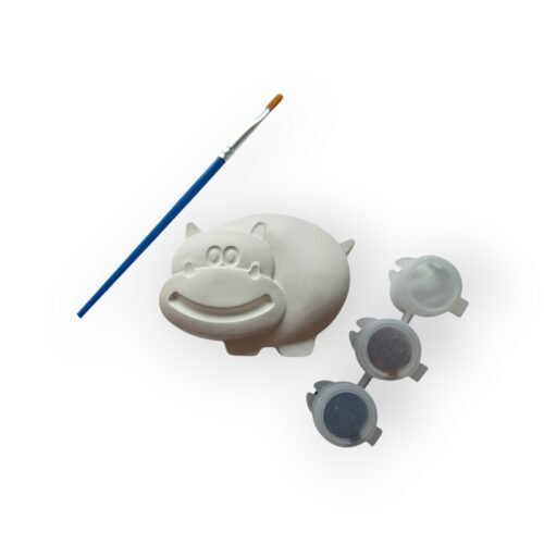 Gipsvorm verfsetje nijlpaard