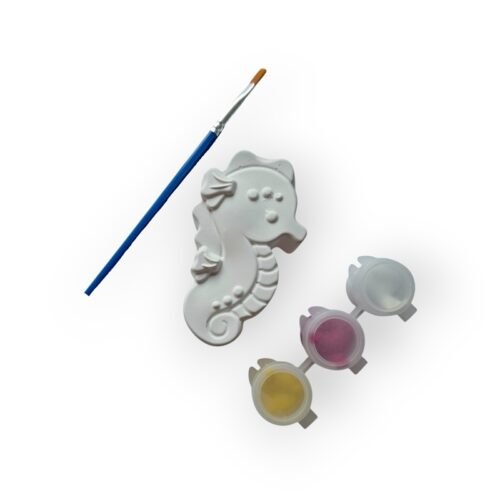 Gipsvorm verfsetje zeepaardje