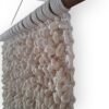 Macramé textuur wanddecoratie crême Macramé textuur wanddecoratie crême