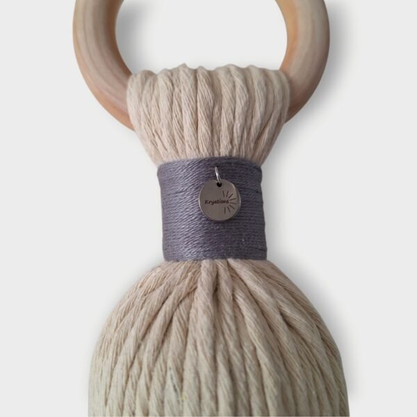 Wanddecoratie bubble crême zilver grijs