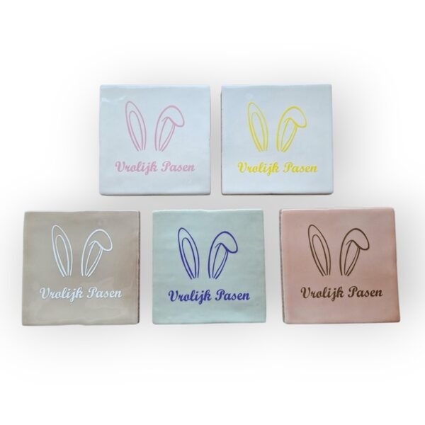 Tekst tegeltje - Pasen voorbeeld