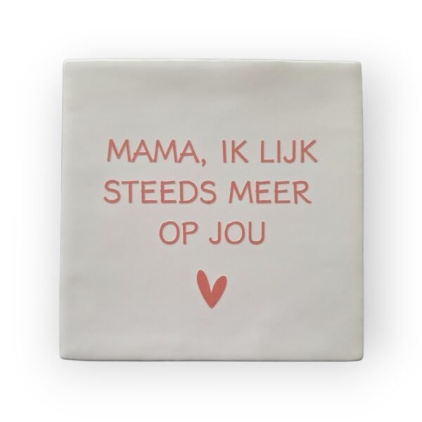 Tekst-tegeltje-mama-ik-lijk-steeds-meer-op-jou-oudroze Tekst-tegeltje-mama-ik-lijk-steeds-meer-op-jou-oudroze