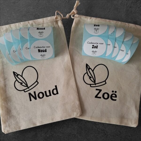 Pepernoot(cadeau)zakje - gepersonaliseerd